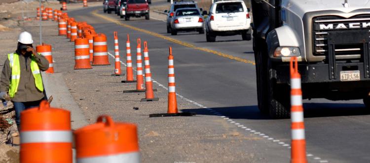 Striping Service and Supply shows an image from a Wisconsin work zone!